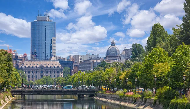 Central Bucharest Romania