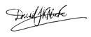 Chairman signature