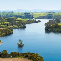 Waikato river Hamilton New Zealand